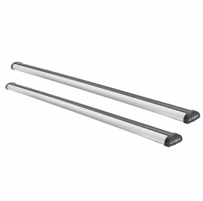 FARAD-ALU roof bars with Kit LUX Hx-for Cars with Handrail