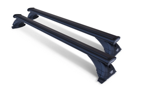 Barre portapacchi Farad Black per  Bmw 1 - F40 5 porte anno 2019> (senza corrimano) complete di kit Lux PR21+ Kit Link