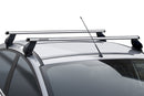 Portapacchi universale tema black Menabo per Nissan Micra / March (K13) 10>17 (senza corrimano)
