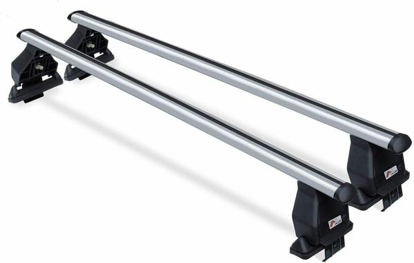 Portapacchi da tetto per VW T-Roc A11 2017-2025 alluminio argento 2 Portapacchi da tetto per VW T-Roc A11 2017-2025 alluminio argento 2
