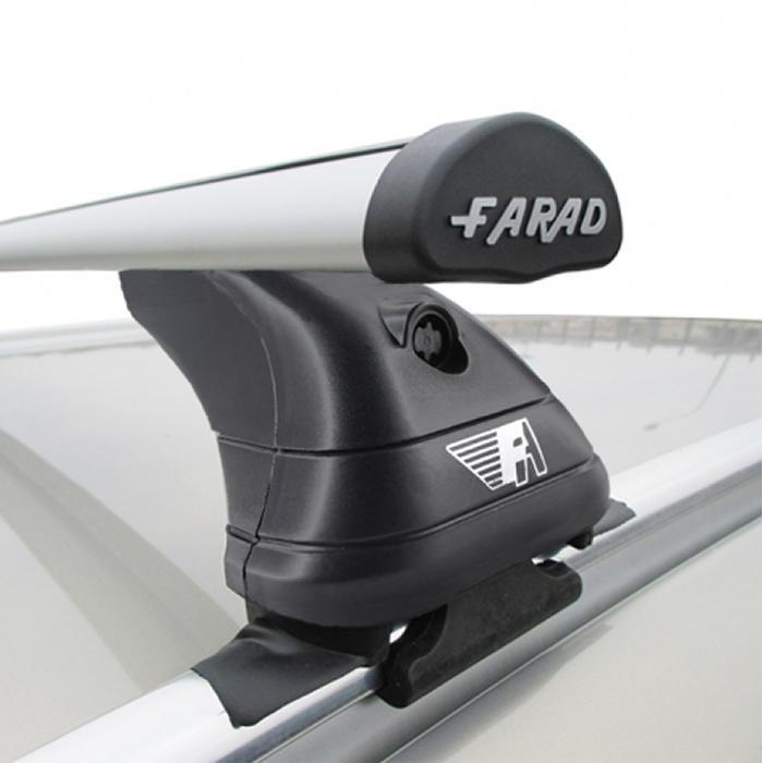 FARAD-ALU aluminum roof bars with kit for Citroen C5X Hybrid 5p 2022&gt;(with low roof rail)