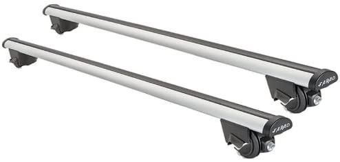 FARAD -Barre portatutto conmancorrenti in alluminio made in Italy per Volvo Xc90 5p