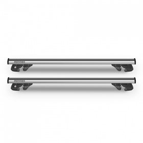 Menabo-Barre Portatutto da tetto Jackson Silver per