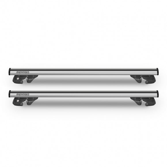 Menabo-Barre Portatutto da tetto Jackson Silver per