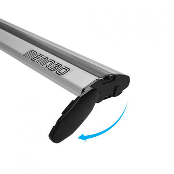 Menabo-Barre Portatutto da tetto Jackson Silver XL per - 0