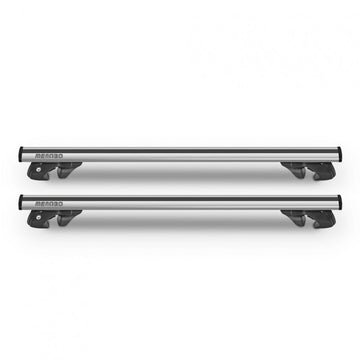 Menabo-Barre Portatutto da tetto Jackson Silver XL per