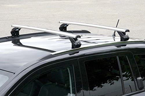 La Prealpina - LP49 aluminum roof bars with kit for Peugeot 107 3p from 2005 onwards (without handrail)