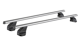 Barre portatutto Menabo Omega in alluminio per MERCEDES Citan (W415) 5 porte anno dal 2012 in poi con tetto liscio