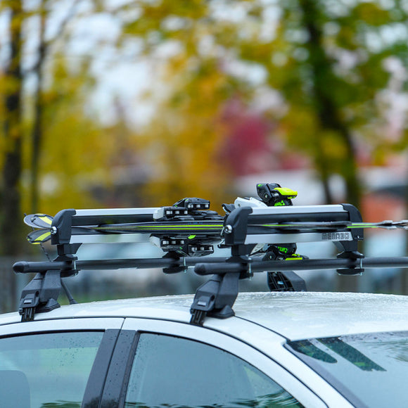 MENABO - Portasci e Snowboard per barre portatutto Menabo con scanalatura a T