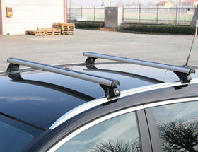 LAPREALPINA - Copy of LP58 aluminum roof bars + Kit for Ford Tourneo Connect 2013> (low handrail) - 0