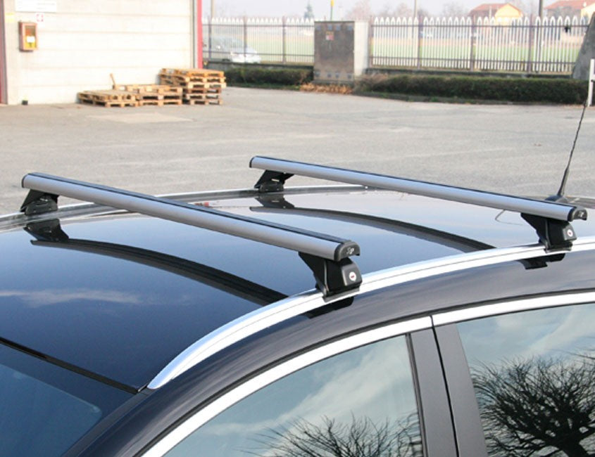 LAPREALPINA - Kopie der LP58-Aluminium-Dachträger + Kit für Ford Tourneo Connect 2013&gt; (niedriger Handlauf) - 0