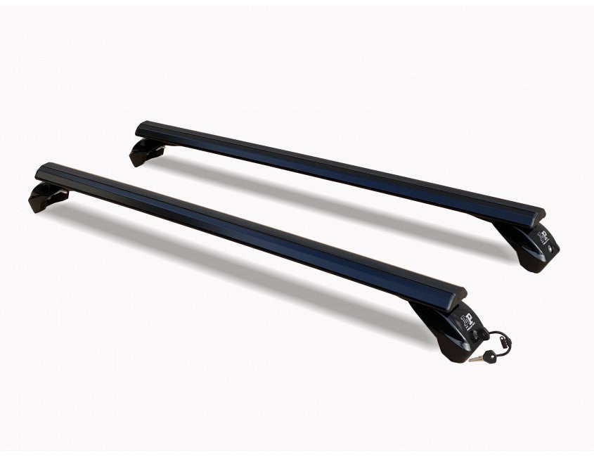 La Prealpina - LP66 aluminum roof bars with kit for Peugeot 107 3p from 2005 onwards (without handrail)