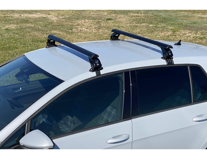 La Prealpina - LP66 aluminum roof bars with kit for Peugeot 107 3p from 2005 onwards (without handrail)