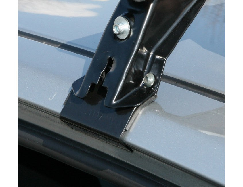 La Prealpina - LP47 steel roof bars with kit for Peugeot 107 3p from 2005 onwards (without handrail)